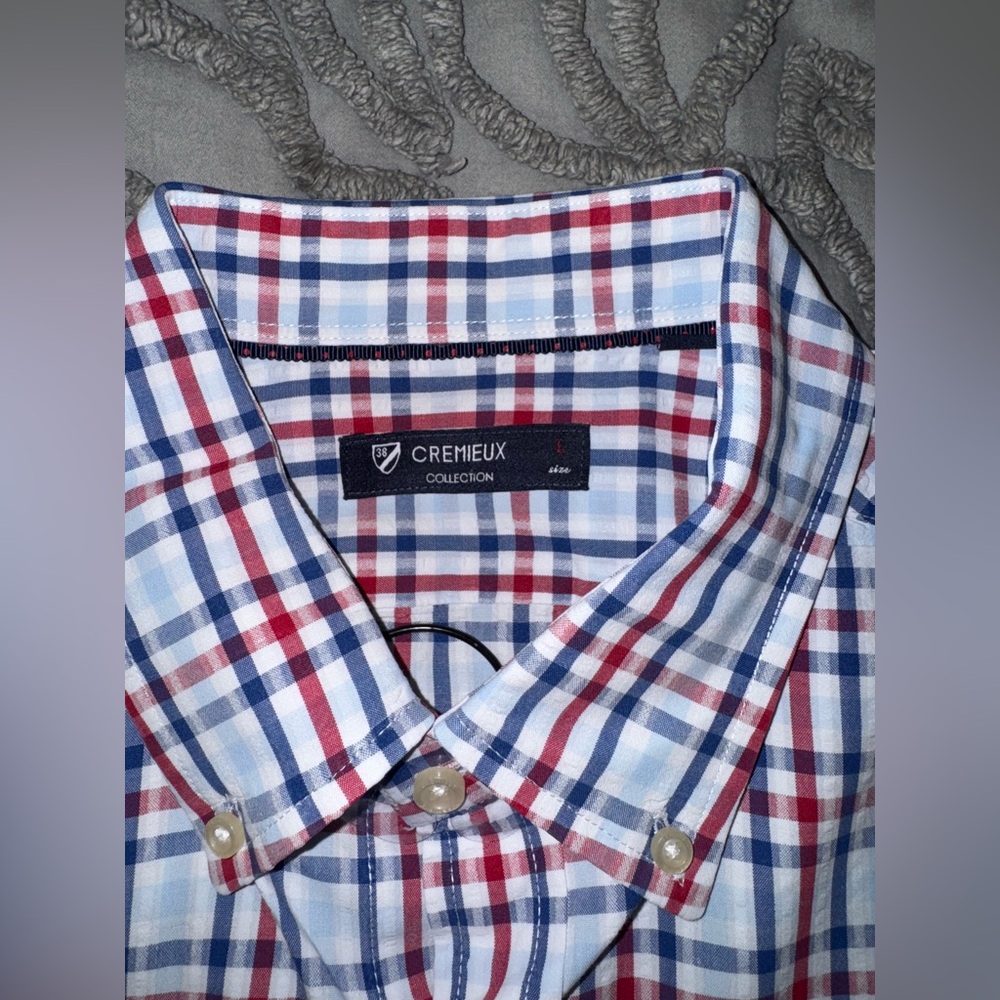 Men’s Short Sleeve Dress Shirt